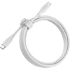 image:imageOtterBox 60W USBC 6ft Fast Charging Cable  White No Tangle Design with Cable Organizing Loop Soft Touch Flexible Silicone USBC to USBC Charging Cable